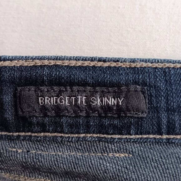 Lucky Brand Bridgette Skinny Dark Wash Blue Jeans Women's Size 26 - Picture 5 of 16